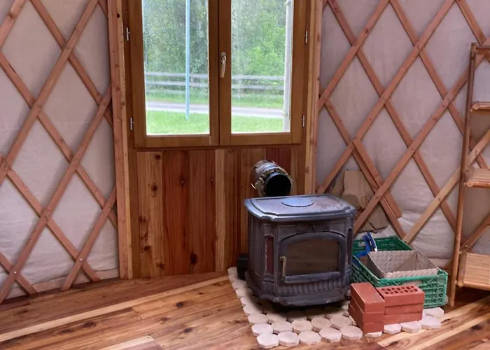 Yourte Οργανωμένο κάμπινγκ Auzat